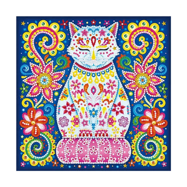Cat 30x30cm - Glow in the Dark Diamond Painting
